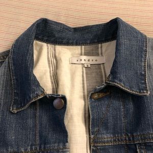 Sandro denim jacket